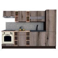 Bucatarie MARINA NEW 270 A Wenge / Decor K366